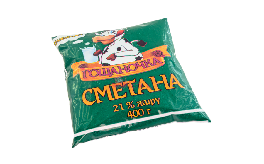 Сметана ГОЩАНОЧКА 21% 400г